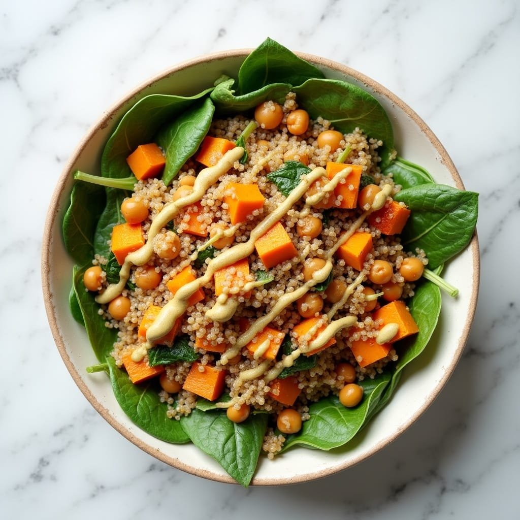 Quinoa salad bowl
