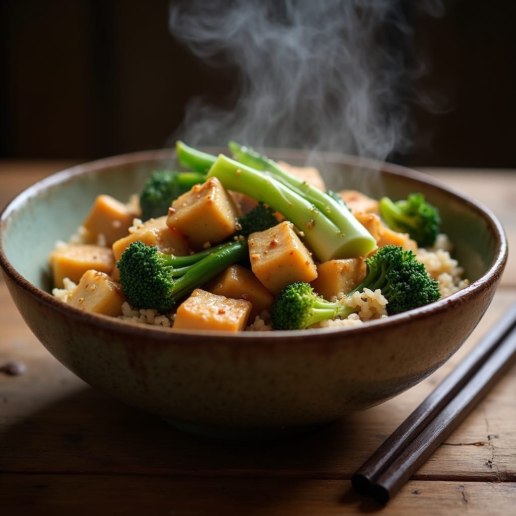Tofu stir-fry